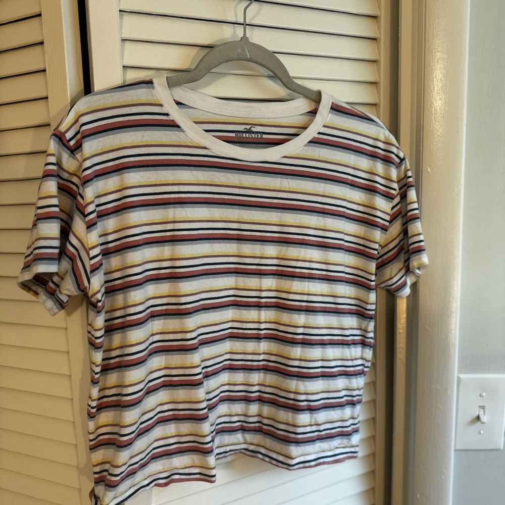 Striped Crop Top
